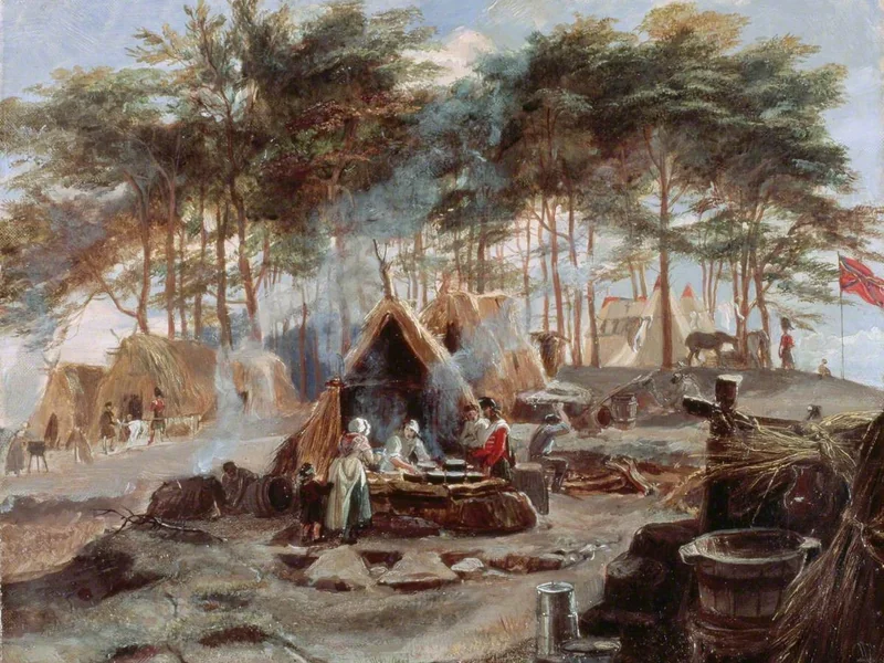 1816-Edward Matthew Ward - Campo di Chobham - Museo Nazionale dell'Esercito